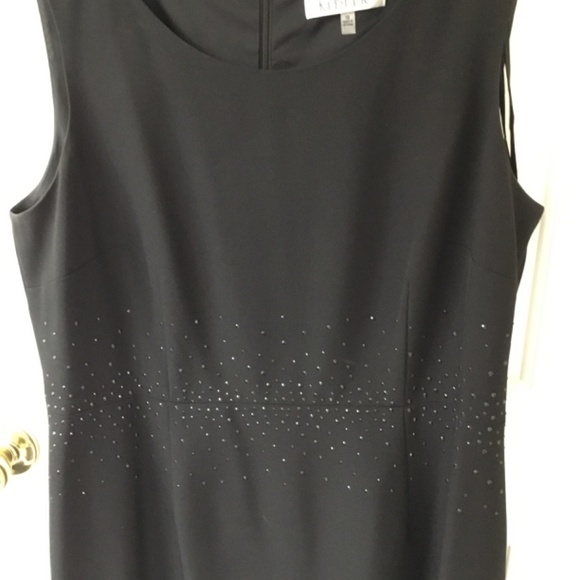 Kasper Black Dress and Short Jacket, Jacket Is NWT, SZ 16 - Picture 3 of 10